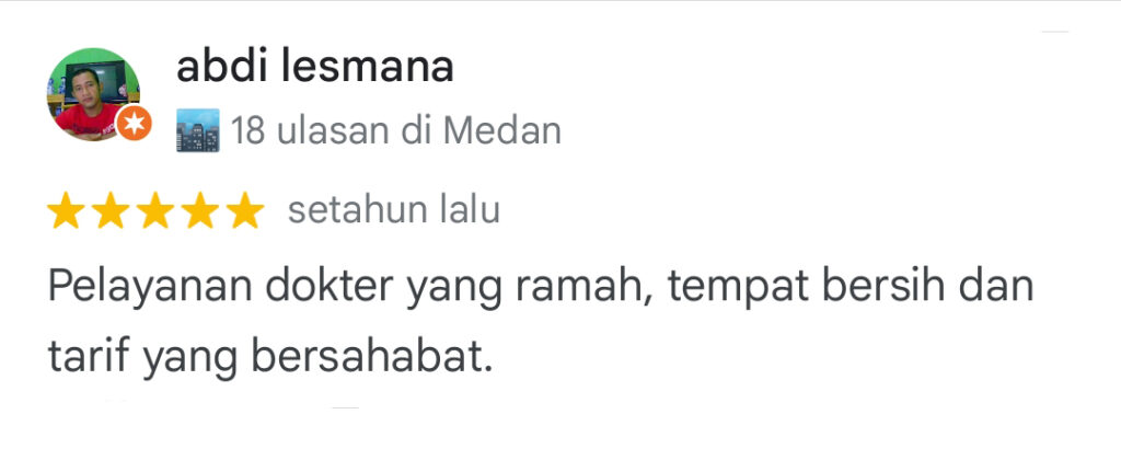 Dokter Gigi Terbaik Medan - Review Abdi Lesmana